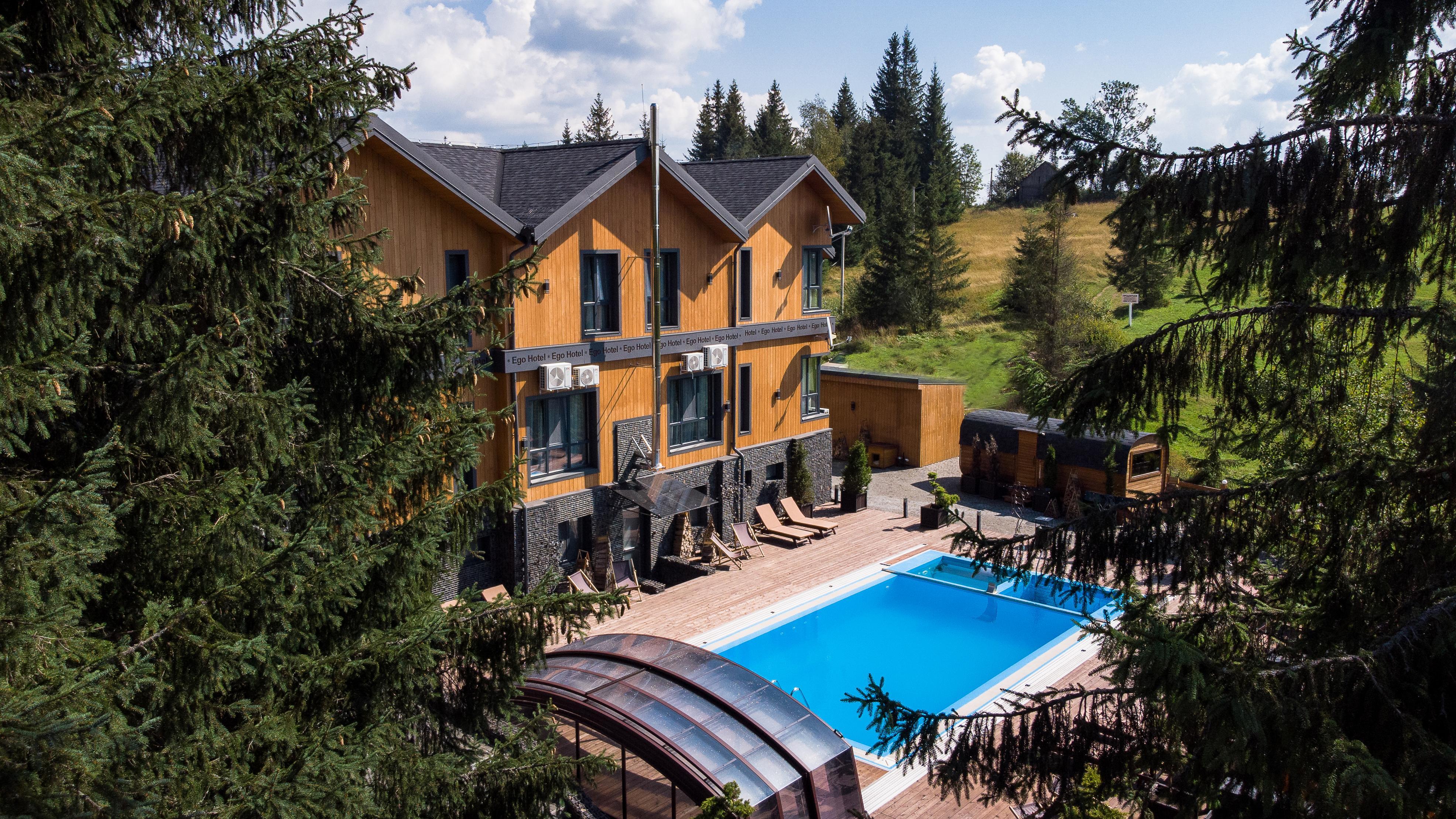 Ego Hotel Буковель Jablunyzja Exterior foto