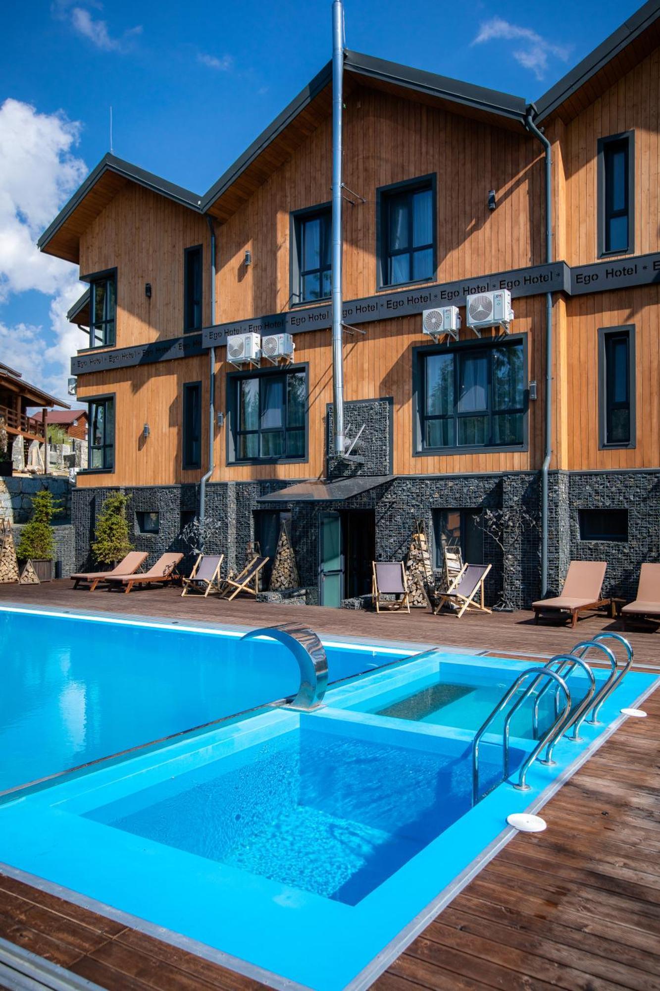 Ego Hotel Буковель Jablunyzja Exterior foto